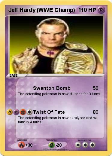 Pokemon Jeff Hardy (WWE Champ)