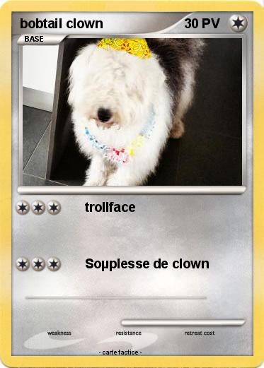 Pokemon bobtail clown