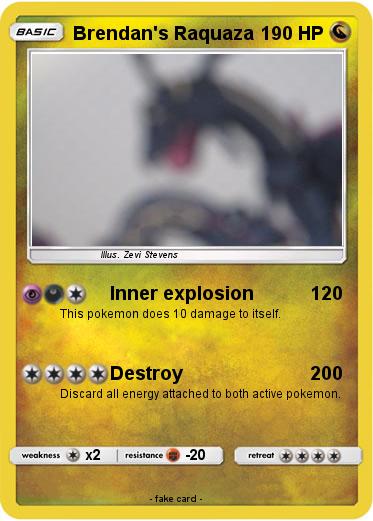 Pokemon Brendan's Raquaza