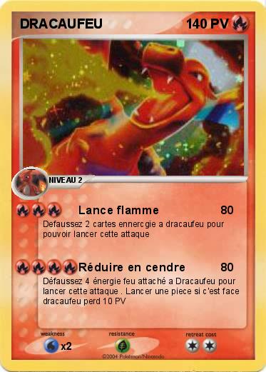 Pokemon DRACAUFEU 