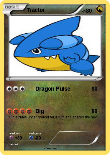 Pokemon Tractor
