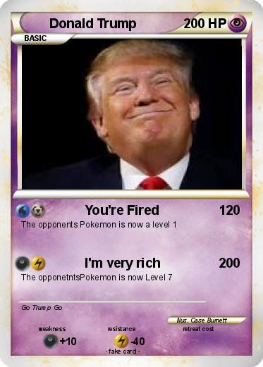 Pokemon Donald Trump