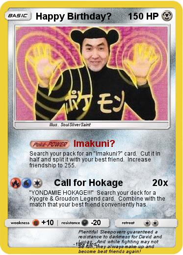 Pokemon Happy Birthday?