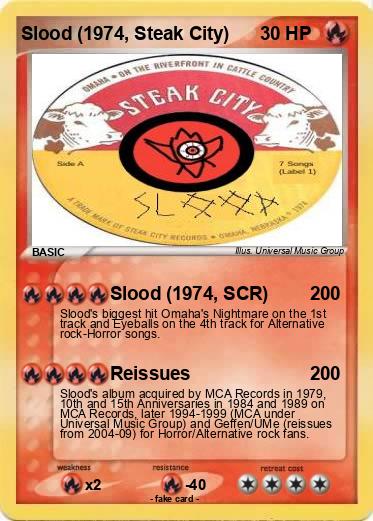 Pokemon Slood (1974, Steak City)