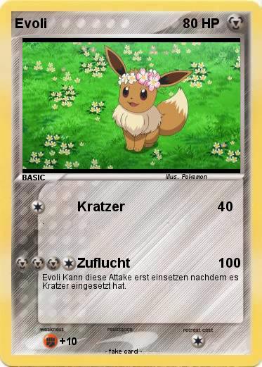 Pokemon Evoli