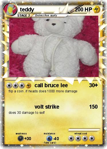 Pokemon teddy