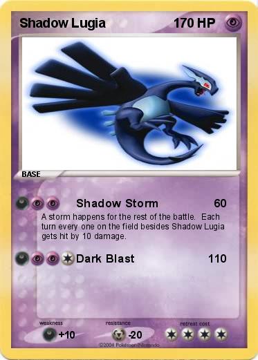 Pokemon Shadow Lugia                   1        