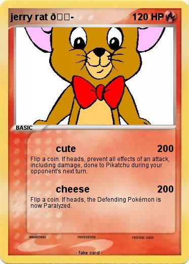 Pokemon jerry rat ????