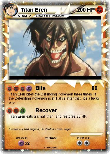 Pokemon Titan Eren