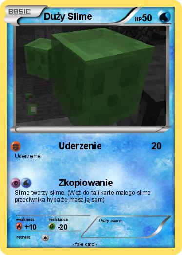 Pokemon Duży Slime