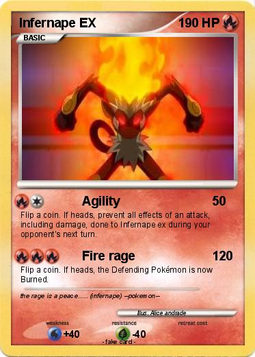 Pokemon Infernape EX