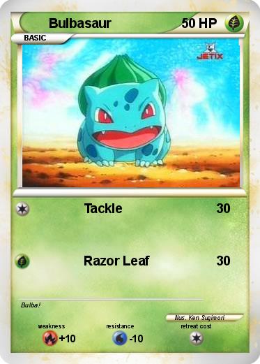 Pokemon Bulbasaur