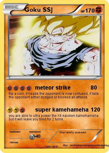 Pokemon Goku SSJ