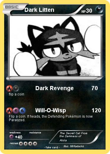 Pokemon Dark Litten