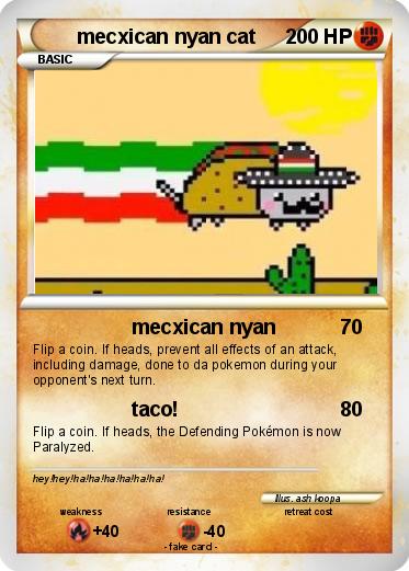 Pokemon mecxican nyan cat