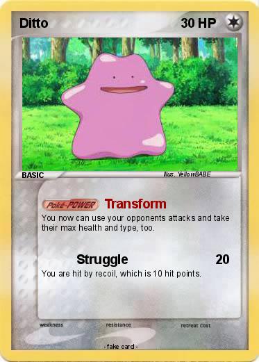 Pokemon Ditto