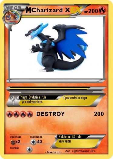 Pokemon Charizard X