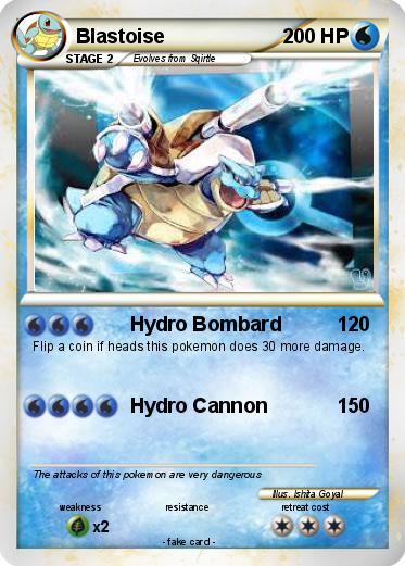 Pokemon Blastoise