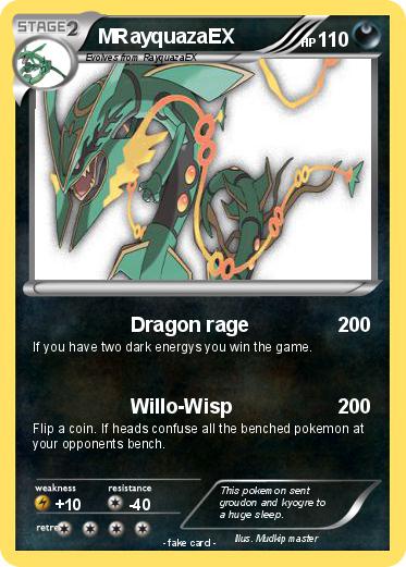 Pokemon MRayquazaEX