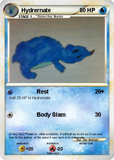 Pokemon Hydrernate