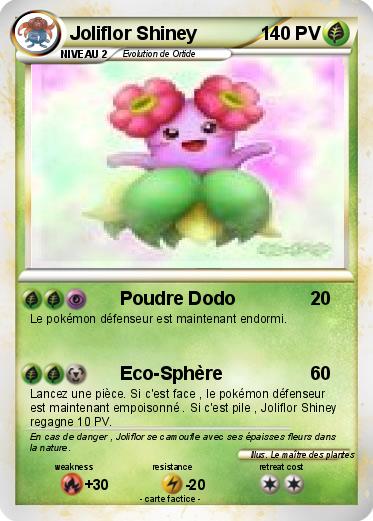Pokemon Joliflor Shiney