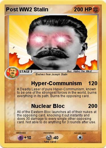 Pokemon Post WW2 Stalin