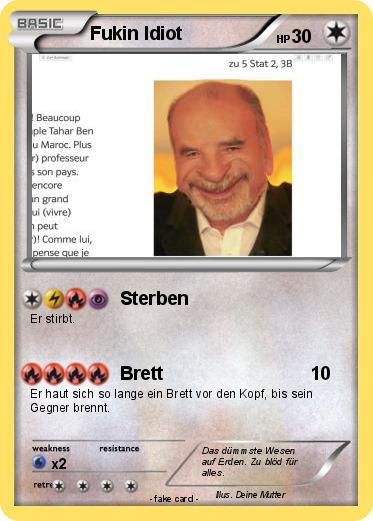 Pokemon Fukin Idiot