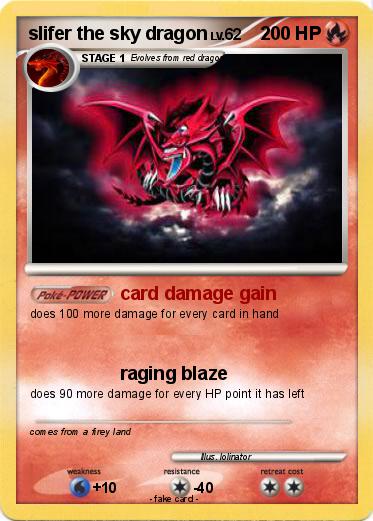 Pokemon slifer the sky dragon