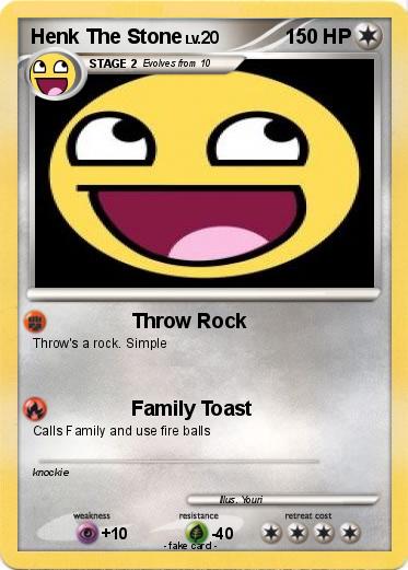 Pokemon Henk The Stone