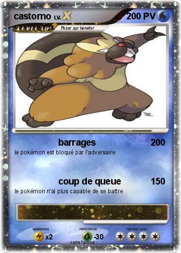 Pokemon castorno