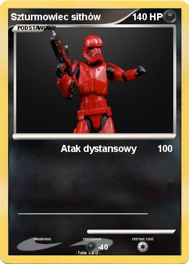 Pokemon Szturmowiec sithów