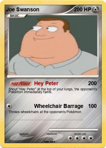 Pokemon Joe Swanson