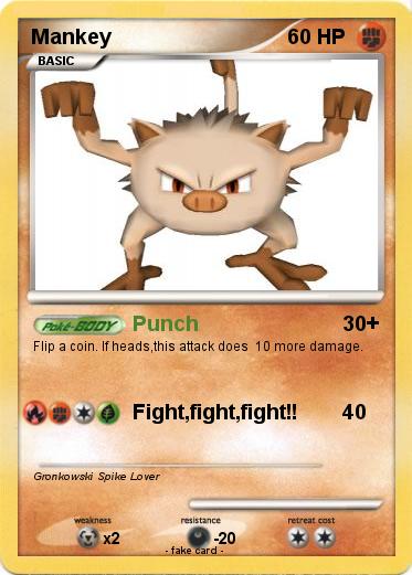 Pokemon Mankey