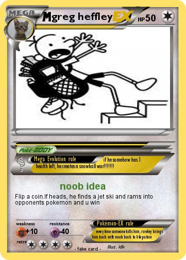 Pokemon greg heffley