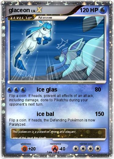 Pokemon glaceon
