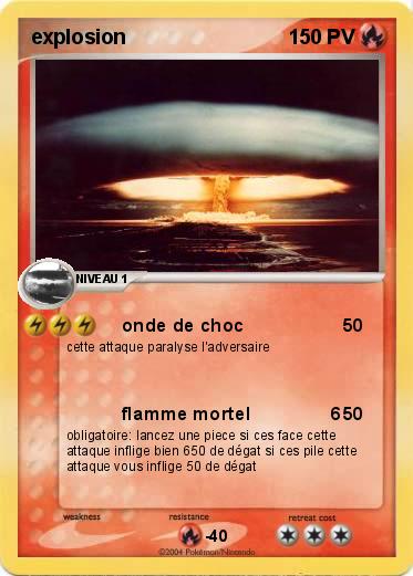 Pokemon explosion