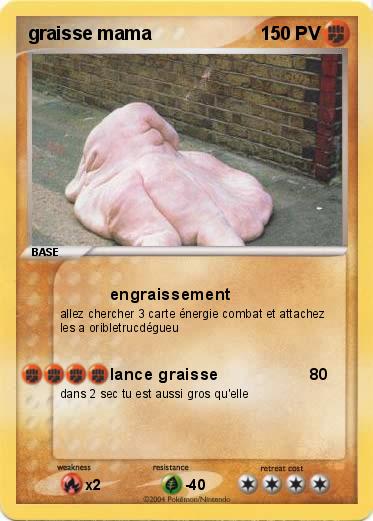 Pokemon graisse mama