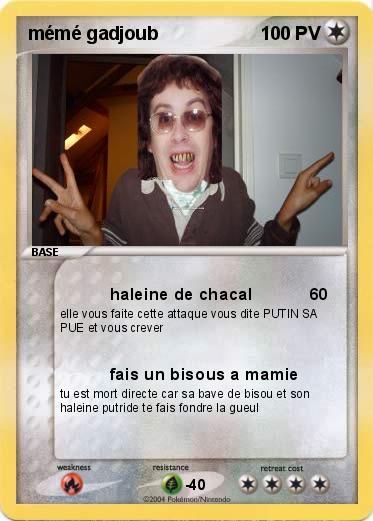 Pokemon mémé gadjoub