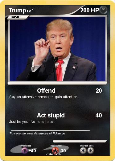 Pokemon Trump