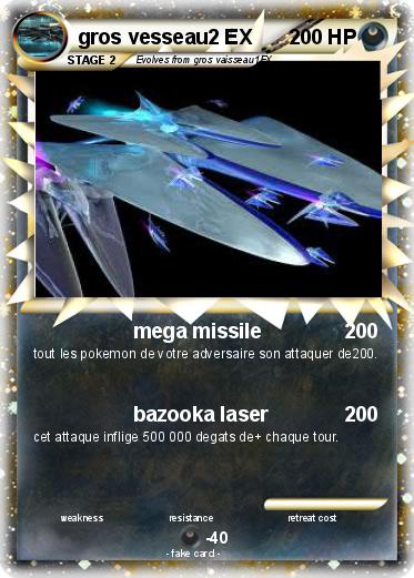 Pokemon gros vesseau2 EX