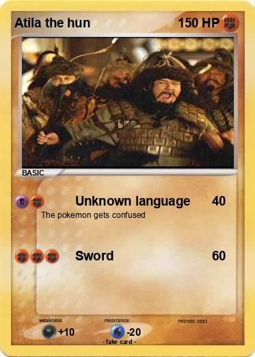 Pokemon Atila the hun