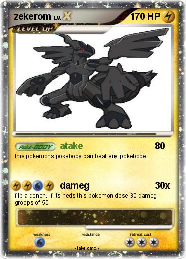 Pokemon zekerom