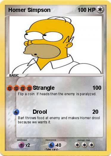 Pokemon Homer Simpson