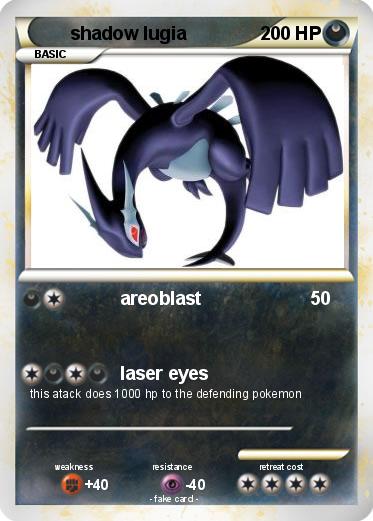 Pokemon shadow lugia