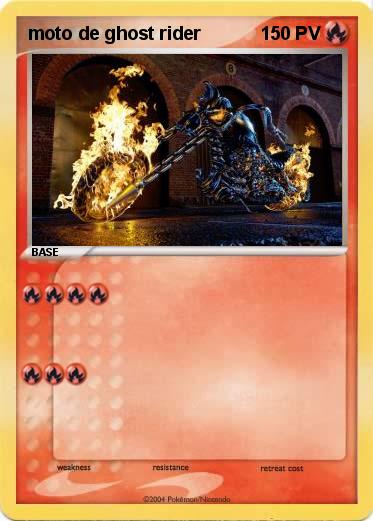 Pokemon moto de ghost rider