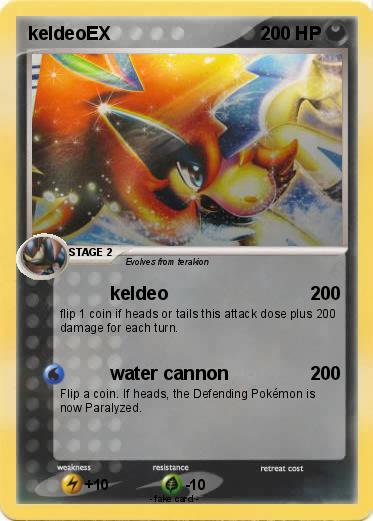 Pokemon keldeoEX