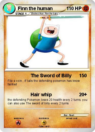 Pokemon Finn the human