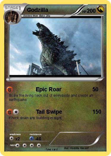 Pokemon Godzilla