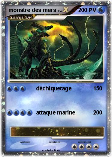 Pokemon monstre des mers