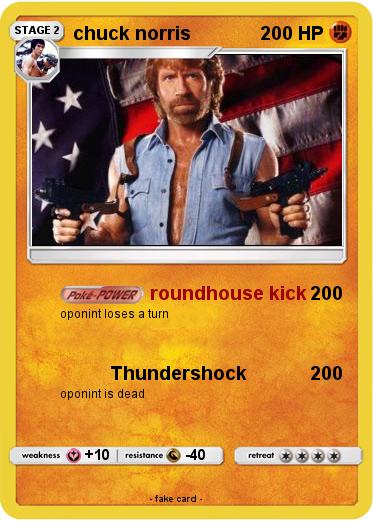 Pokemon chuck norris